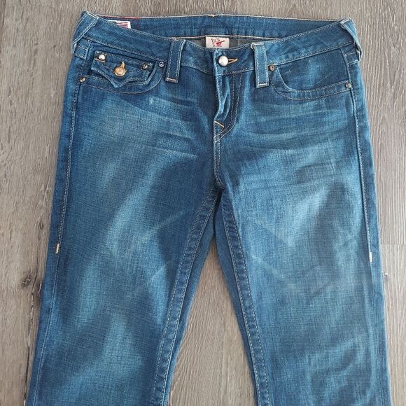 True Religion | Swarovski Crystal Becky Bootcut Jeans 31 - Picture 2 of 12